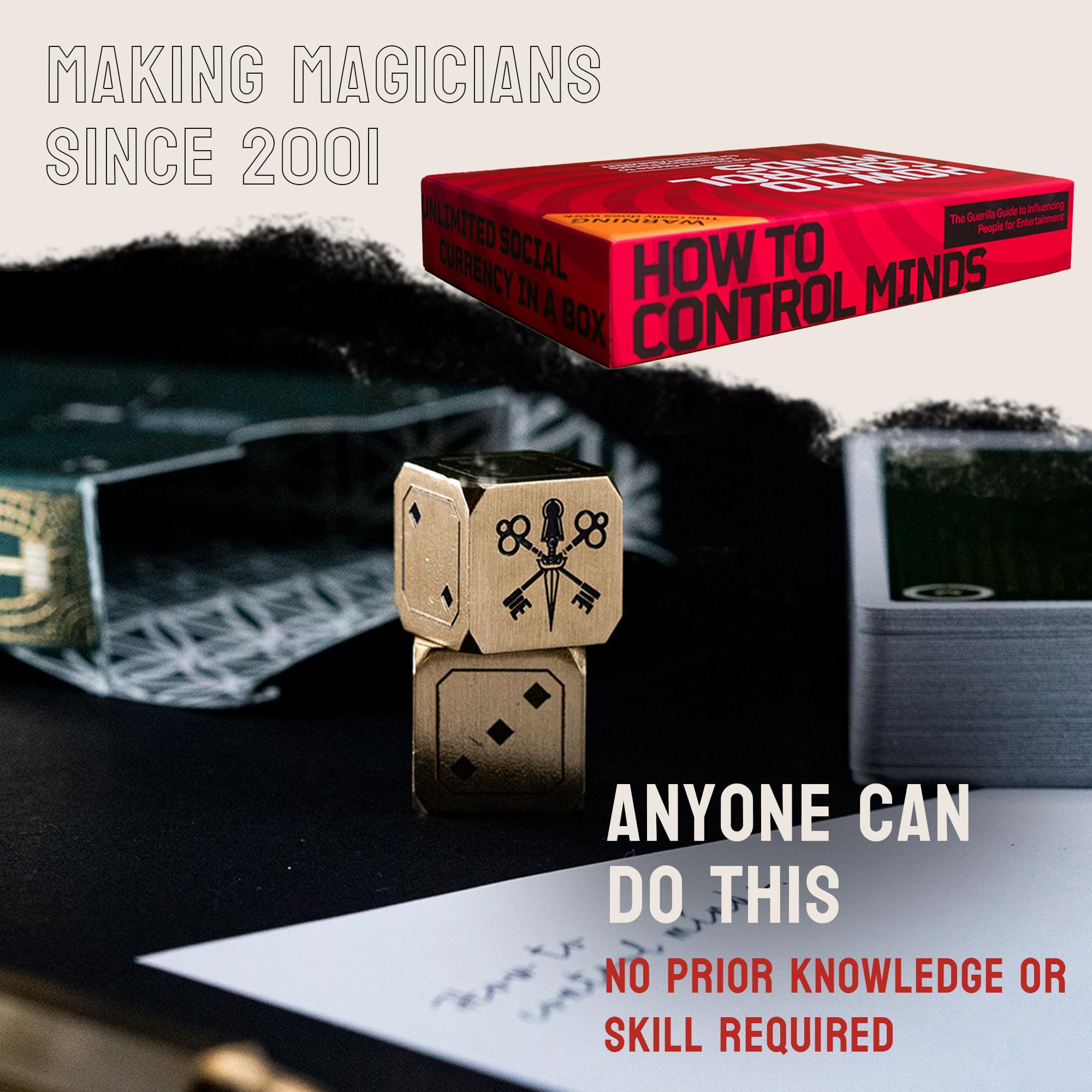 Set de Trucos de Magia Ellusionist - Cómo Controlar Ment es - Imagen 4