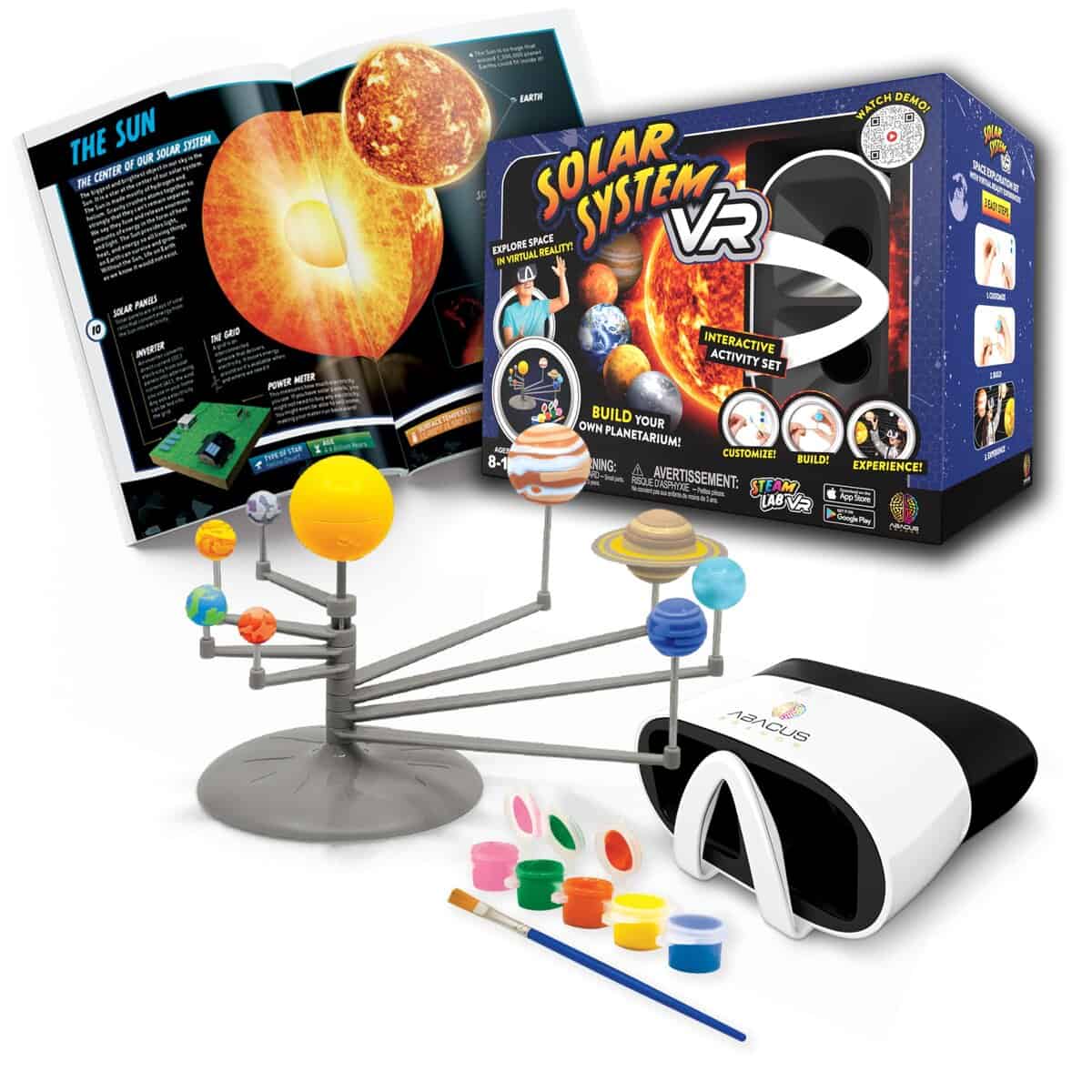 Abaco de marcas STEAM Sistema Solar VR Lab - Libro VR - Imagen 3