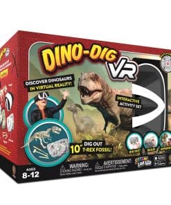 Abacus Brands STEAM Dino Dig VR - Kit de ciencia virtual de