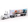 New Ray Toys Peterbilt Custom 379 con Remolque de Caja Seca