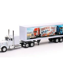 New Ray Toys Peterbilt Custom 379 con Remolque de Caja Seca