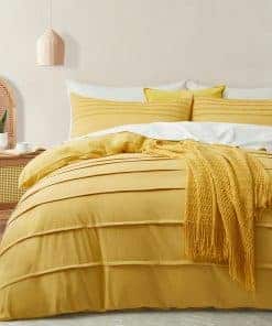 Juego de Cubierta de Edredón Oli Anderson Mist Yellow
