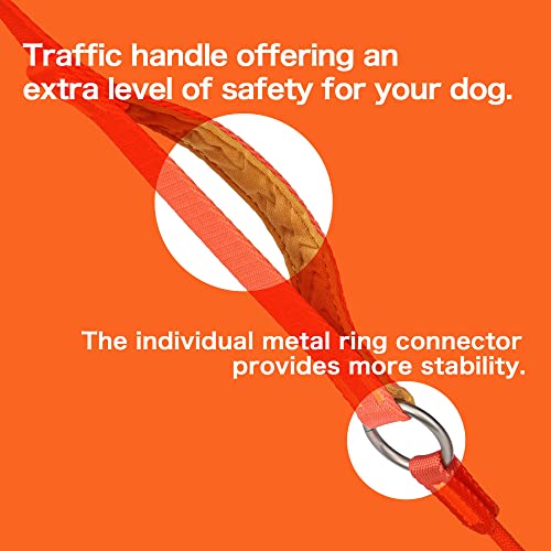 HOWGO Correa de Perro con Collar Integrado, Correa de - Imagen 5