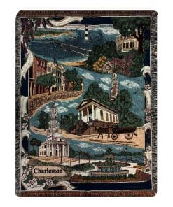 Manta de Tela de Jacquard Charleston, 68 pulgadas de