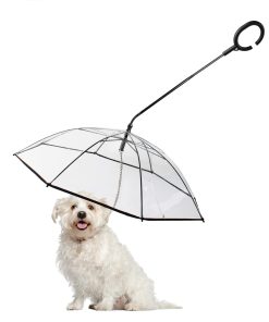 Paraguas para Perros Billionchains con Mango Ajustable