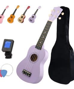 Ukelele Soprano para Principiantes - Ukelele de 21 Pulgadas
