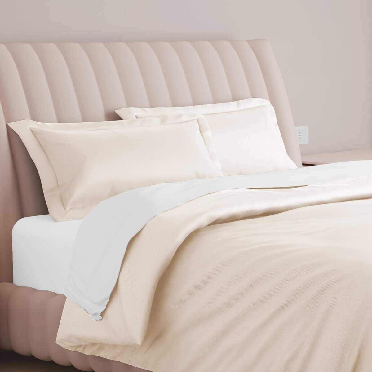 Funda de Edredón King Size 100% Algodón Egipcio Carressa -