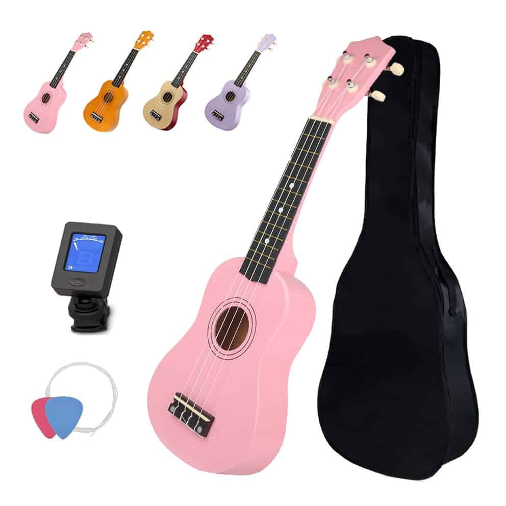 Ukelele Soprano para Principiantes - Guitarra pequeña de 21