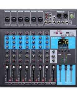 Consola Mezcladora Profesional BOMGE de 8 Canales con
