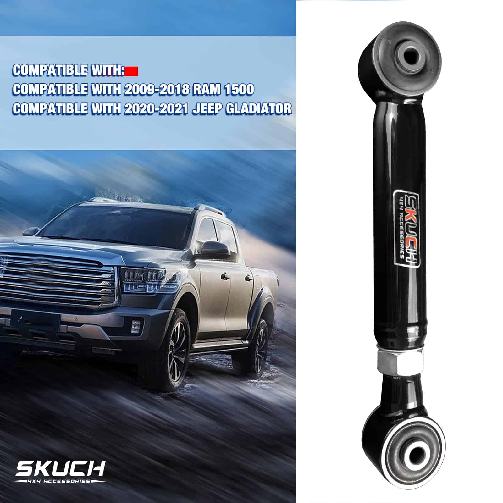 Brazo de Control Superior Trasero Ajustable 0-6" Lift Para - Imagen 3