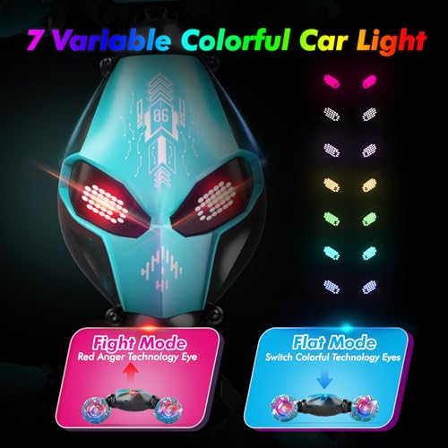 Coche teledirigido de acrobacias AEROQUEST para niños de 6 - Imagen 6