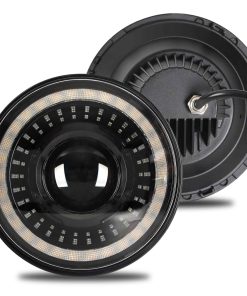 Faros LED redondos antideslumbrantes HARPUOU 2PCS de 7