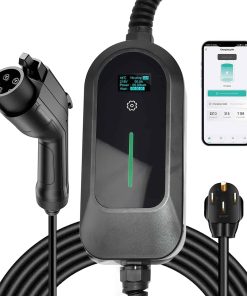 Cargador EV Solotech Nivel 2, 32Amp Cargador Eléctrico