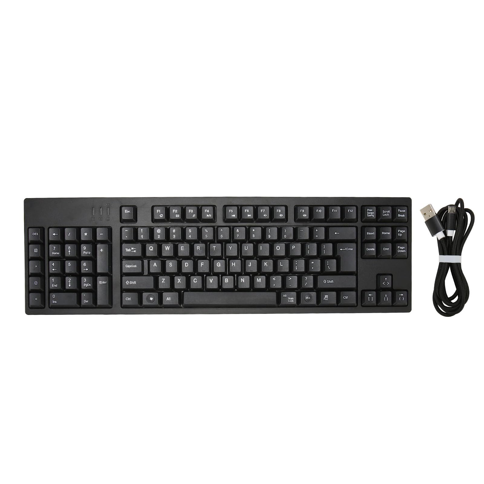 Teclado para Zurdos, Teclado Mecánico de 109 Teclas con - Imagen 7