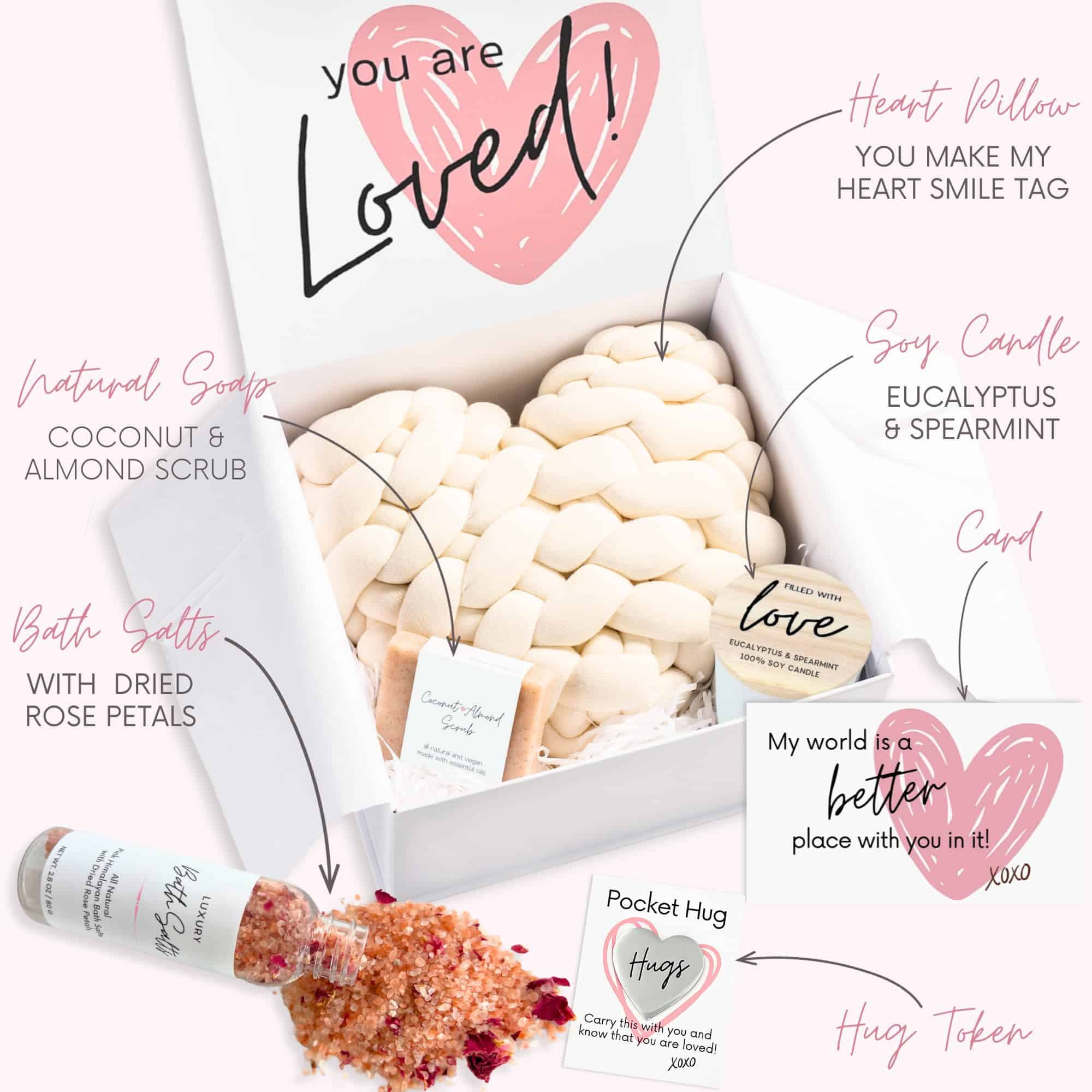 Set de Caja de Regalo Boxzie You are Loved para Mujeres, - Imagen 4