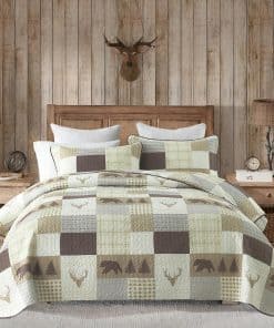 Colcha King Size PERHOM - 100% Algodón Ligera Juego de