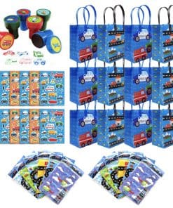 Conjunto de Favores para Fiesta de Cumpleaños de Transporte