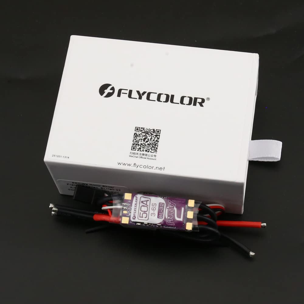 2PCS FLYCOLOR Francy 2 50A Brushless ESC Controlador de - Imagen 6