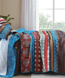 Edredón Queen Size Y-PLWOMEN - Edredón Boho Queen de 100%