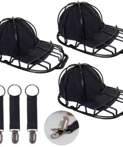 TumiLuben 3 Pack Lavadora de Gorras para Béisbol, Rejilla