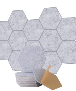 Paneles Acústicos Autoadhesivos, 12 Piezas 12" - Densidad