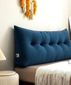 Almohada grande triangular de respaldo para cabecera de