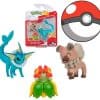 Pokemon Clip n Go Paquete de Figuras de Batalla con
