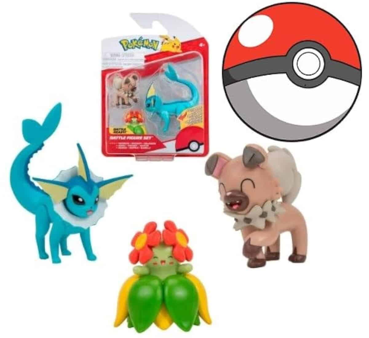 Pokemon Clip n Go Paquete de Figuras de Batalla con
