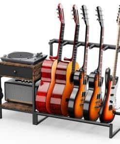 Soporte de Guitarra Yamagahome, Percha de 5 Espacios con