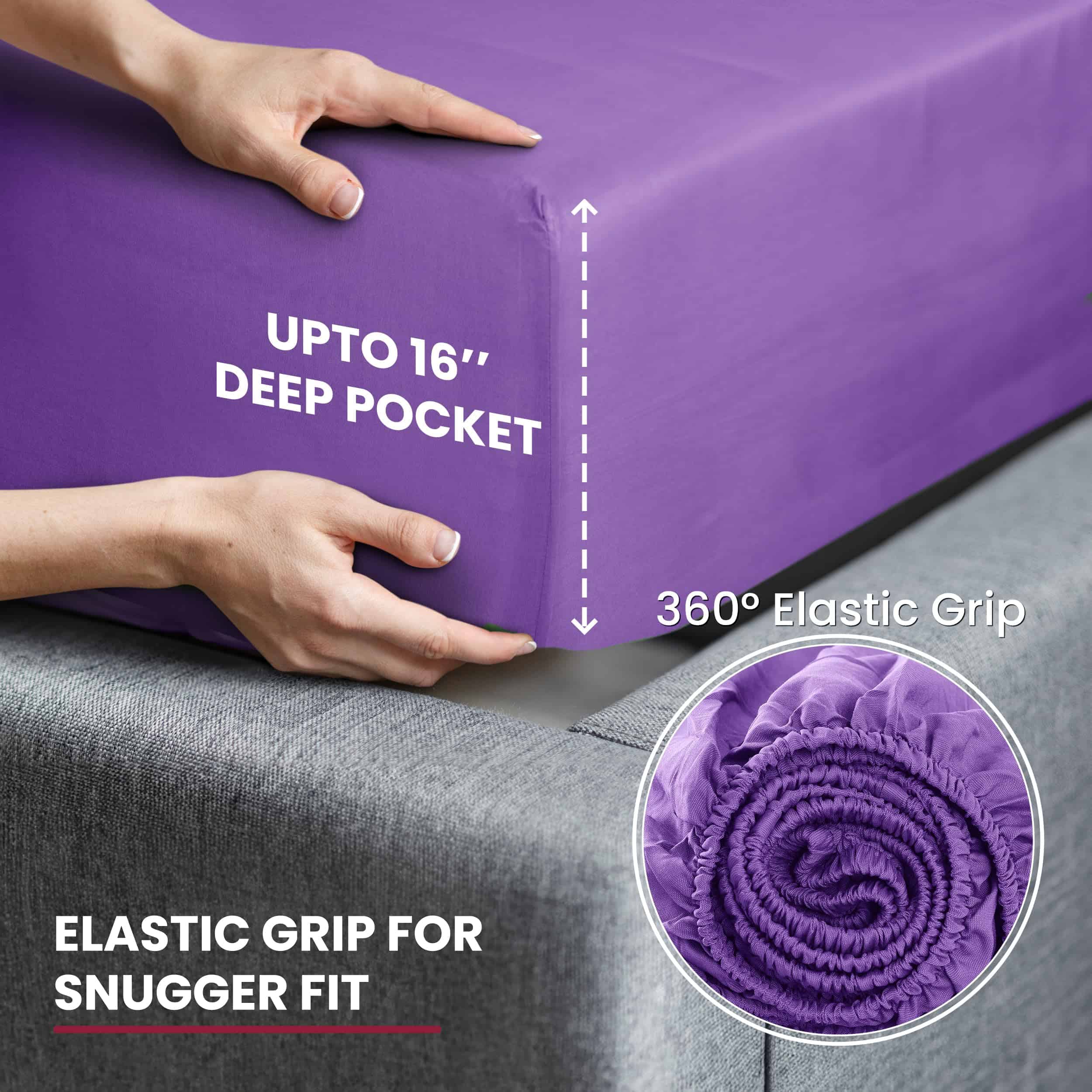 Juego de sábanas Lux Decor | Set de 4 piezas | 65% - Imagen 5