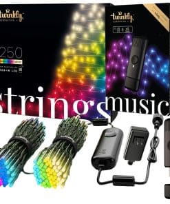 Luces de Navidad Twinkly para Árbol, Uso Exterior, 400 LED