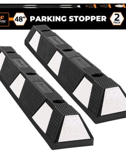 Xpose Safety Parking Stopper for Garage - 48" Heavy Duty