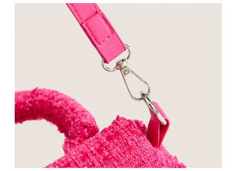 Bolso de mano cruzado en forma de barril para fiesta de - Imagen 7