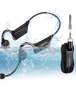 Micrófono inalámbrico KIMAFUN 2.4G Fitness Headset, IP67