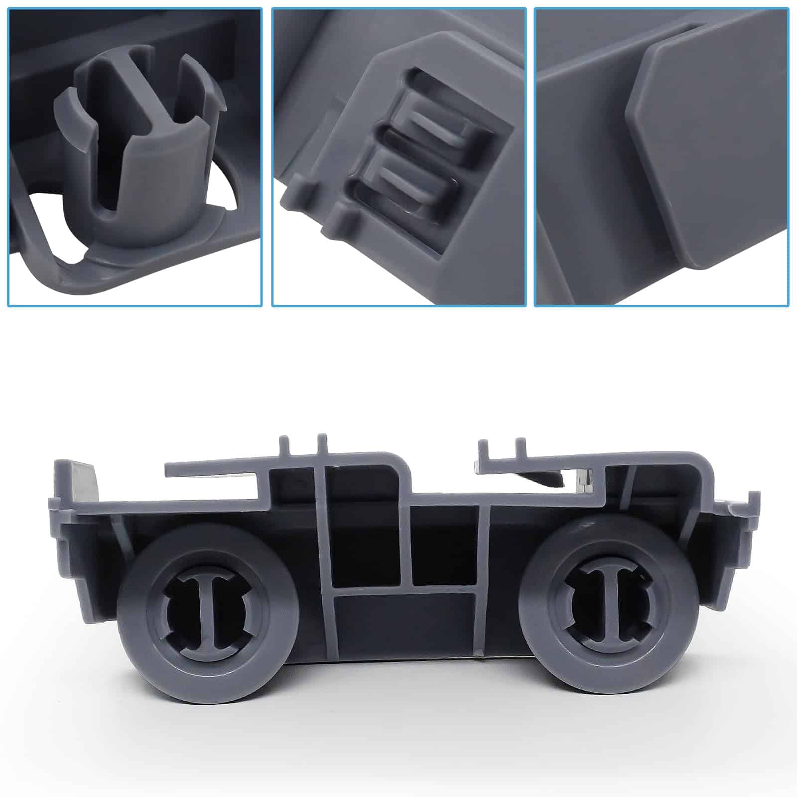 Kit de portacarros y rodillos para lavavajillas WD28X27241 - Imagen 4