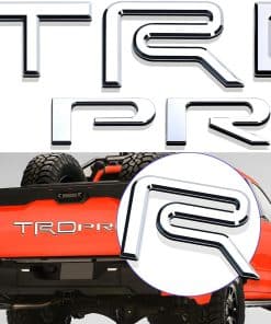 Insertos de Portón Trasero Letras Compatible con Accesorios