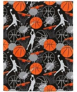 Manta de tiro de baloncesto SXCHEN para sofá 60" x 80"