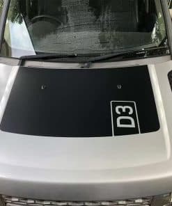 Calcomanía de capó de PVC para Land Rover Discovery 3 4