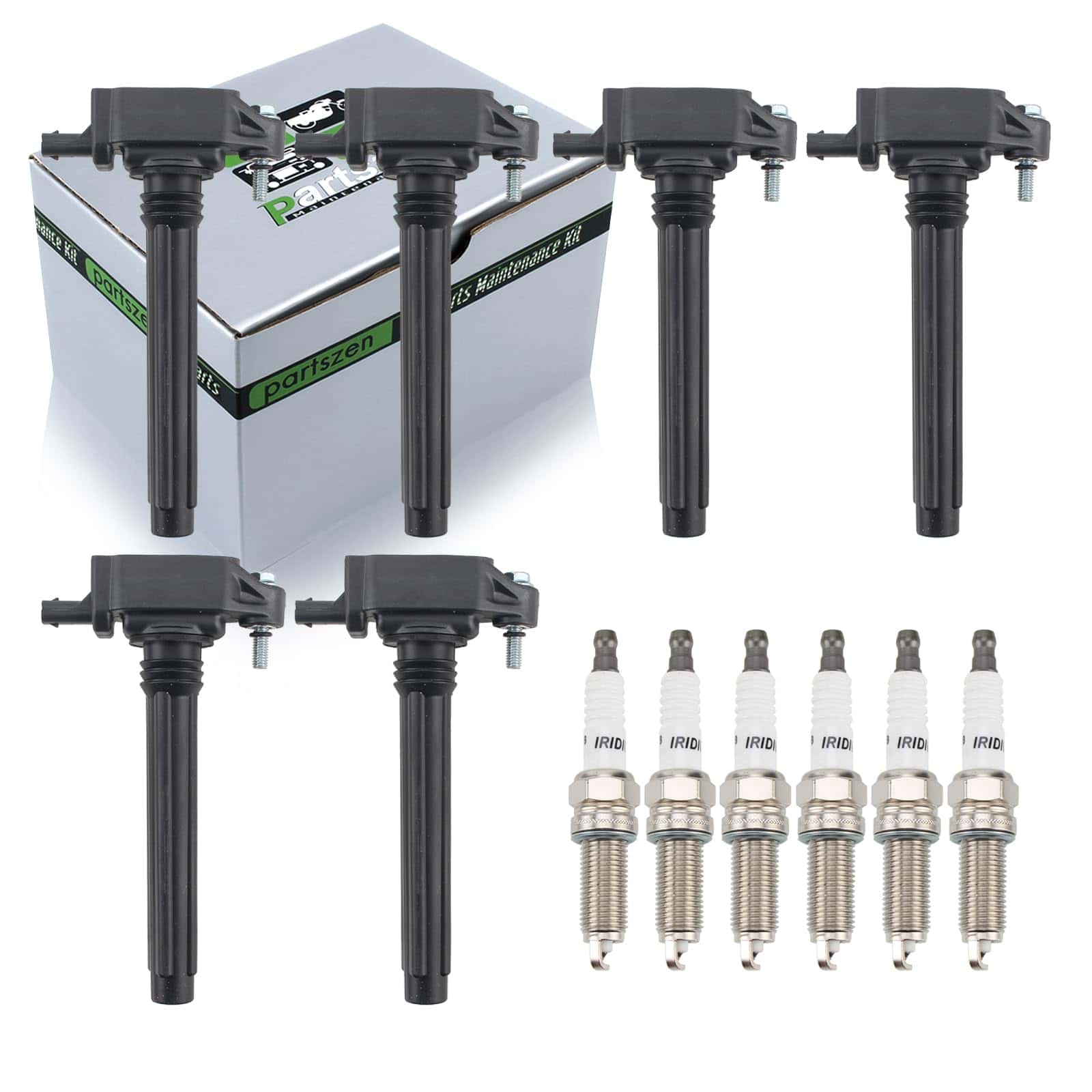 Bobinas de encendido UF648 y bujías para Chrysler 200 300