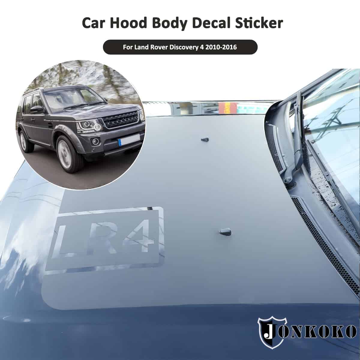 Calcomanía de Capó de PVC para Land Rover Discovery 3 4 - - Imagen 5