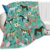 Manta de Caballos para Regalos de Niñas -Horse2
