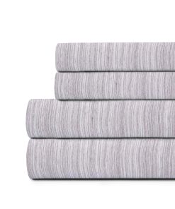 Juego de sábanas Briarwood Home Spaced Dyed Heather Jersey