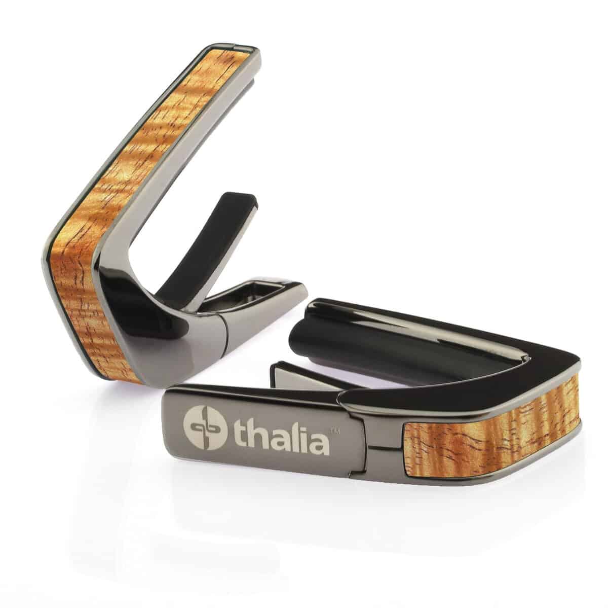 Thalia Guitar Capo - Serie Exótica (Nuevo -Negro con Acabado