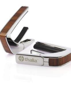 Thalia Guitar Capo - Serie Exótica (Nuevo -Plateado Metálico