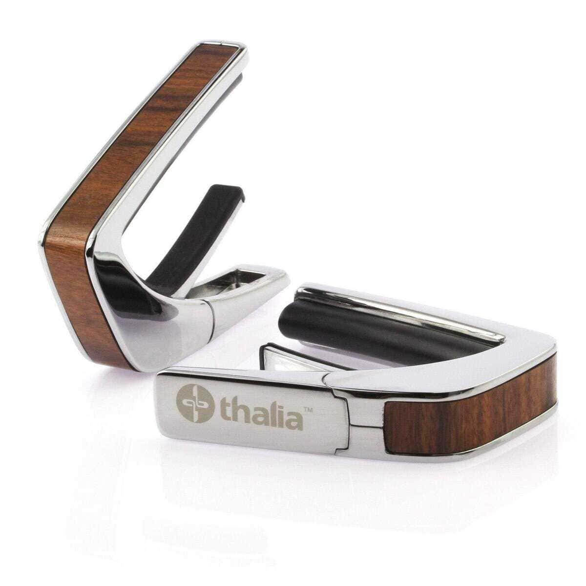 Thalia Guitar Capo - Serie Exótica (Nuevo -Plateado Metálico