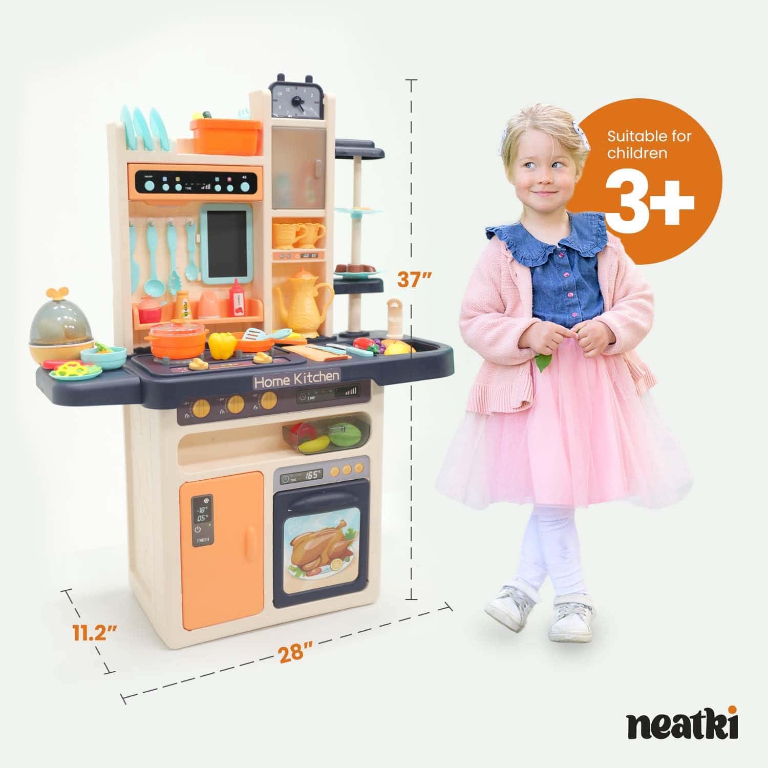 Juego de Cocina para Niños Neatki - Set de Cocina de - Imagen 7