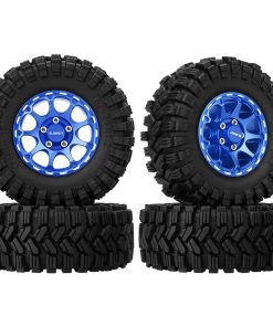 Llantas de rueda de 1.2 pulgadas de aluminio de 9 radios