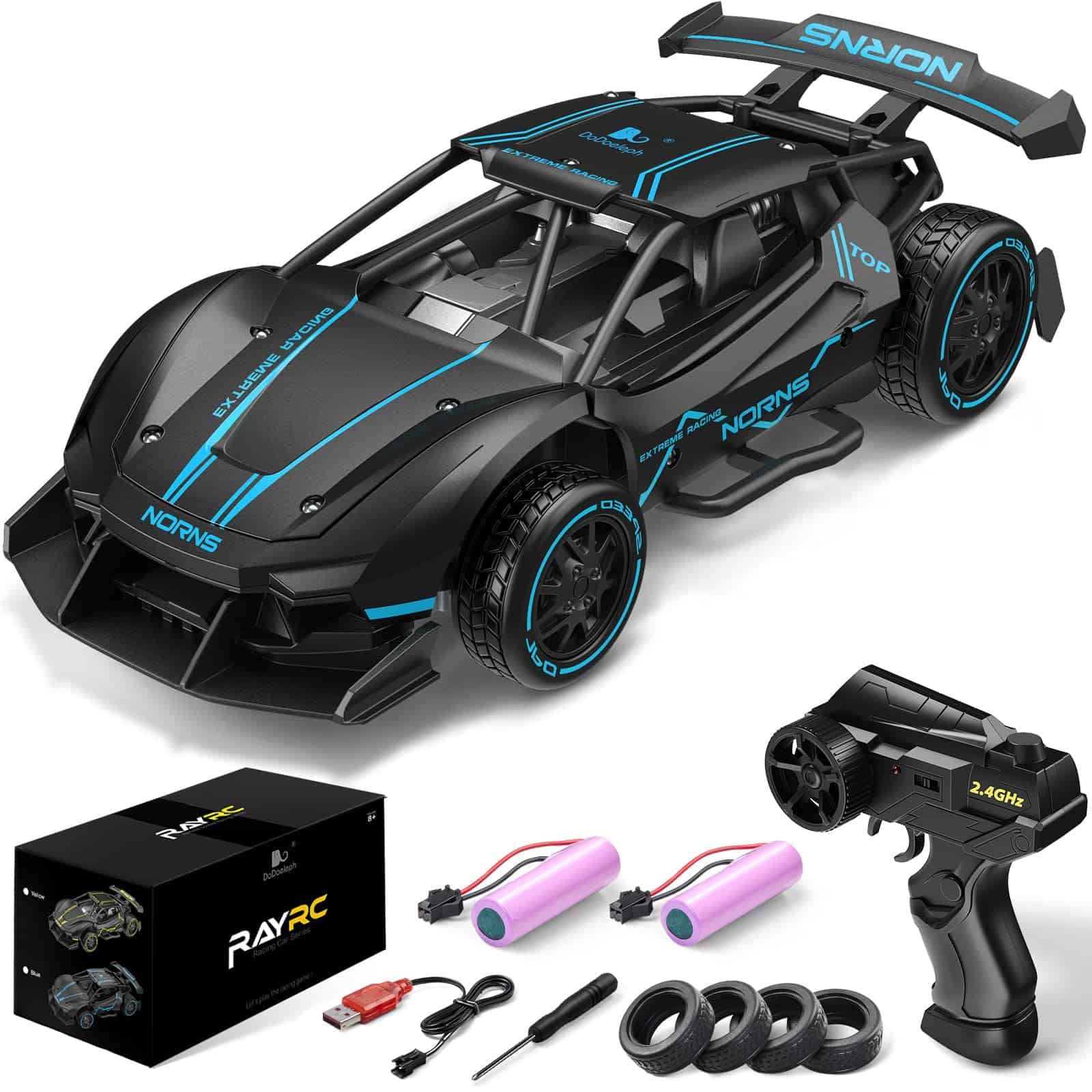 Coche teledirigido DoDoeleph para niños y niñas, Coche RC