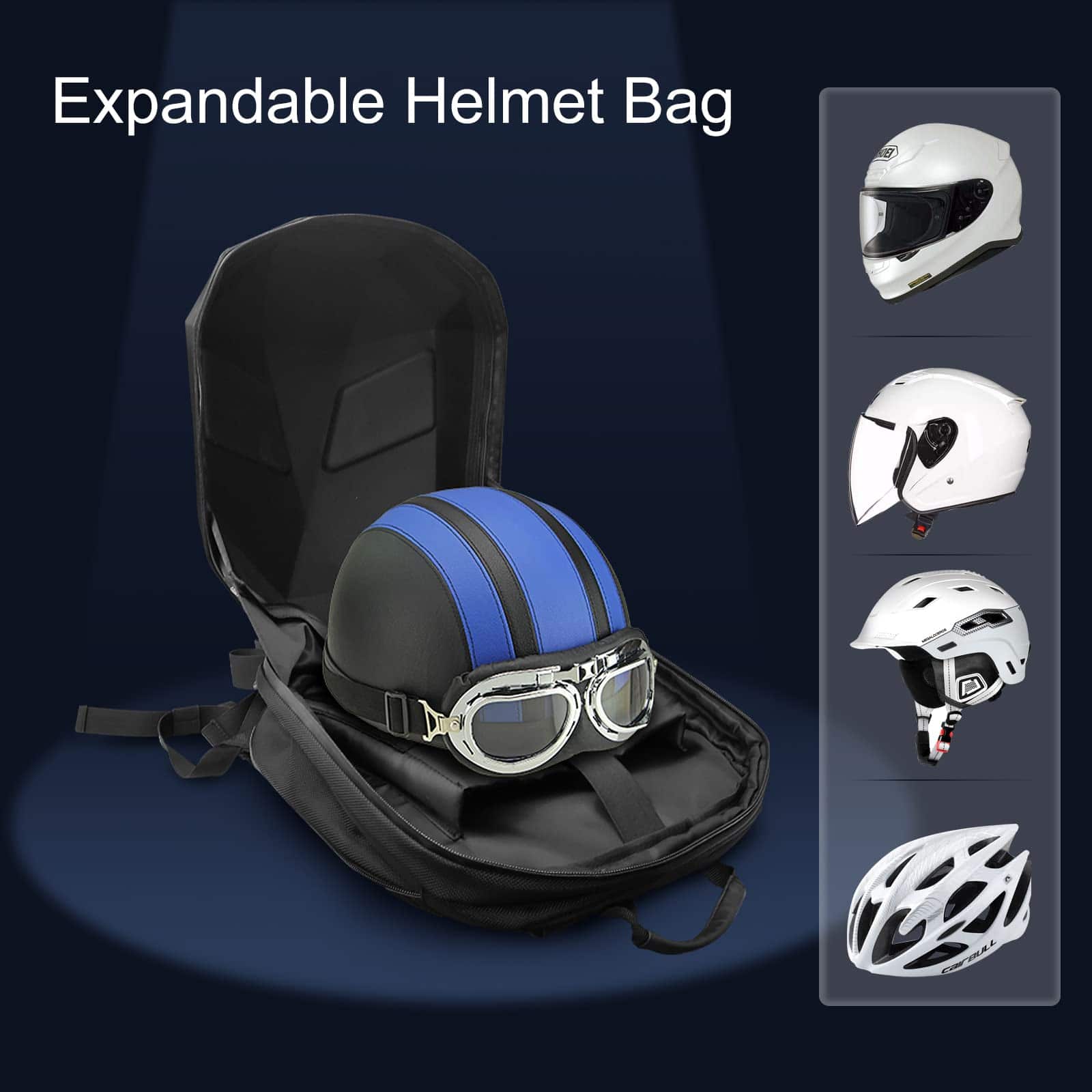 Mochila para Moto Crelander, Mochila de Caballero con - Imagen 5