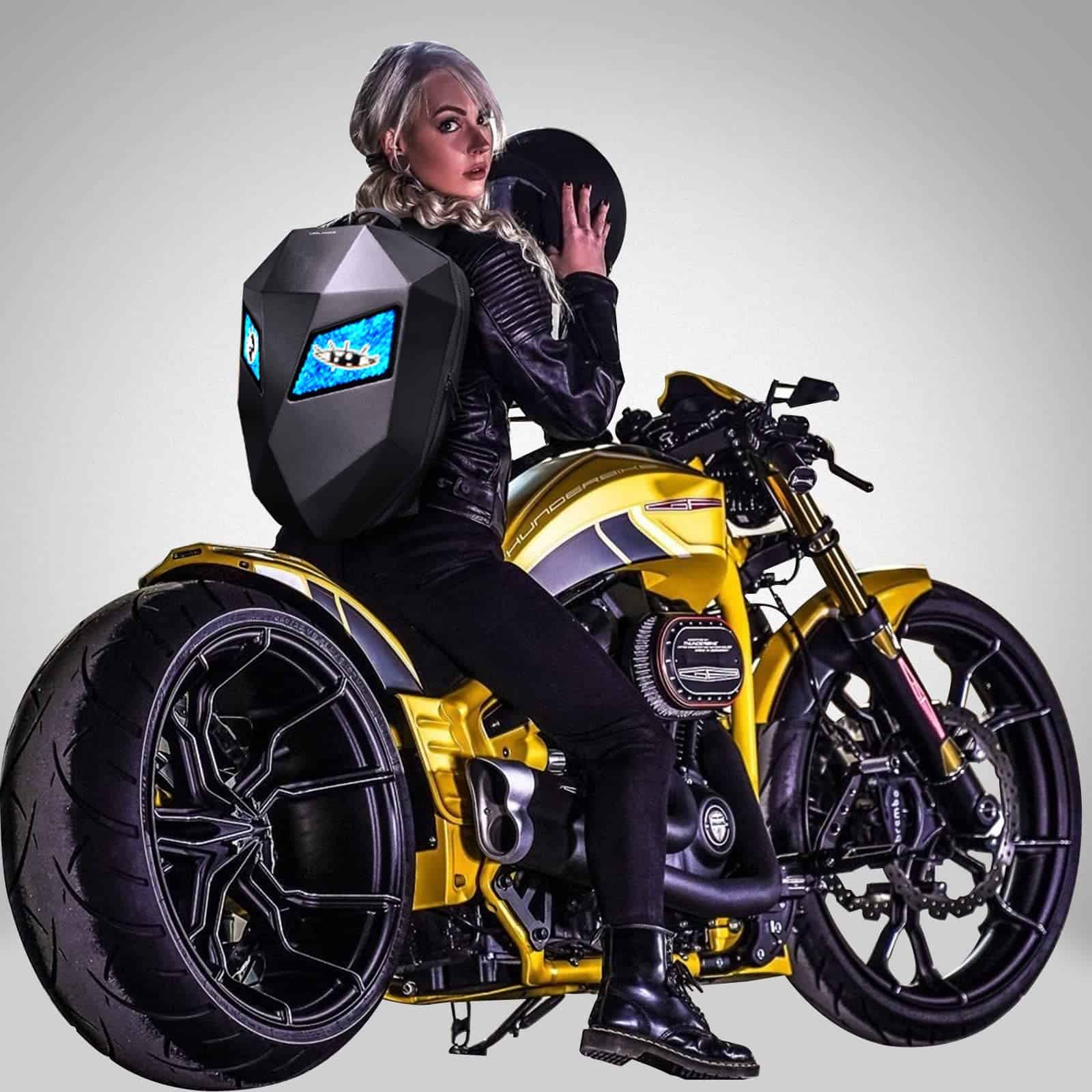 Mochila para Moto Crelander, Mochila de Caballero con - Imagen 3